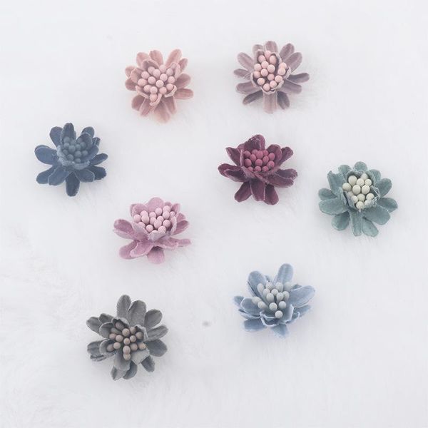 

decorative flowers & wreaths 10pc diy accessories hairpin jewelry clothing shoes small buds fabric corsage