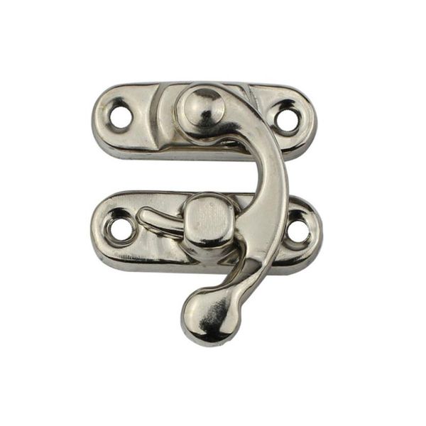 

30pcs box lock hasp clamps packing wooden (s66 white right hook pattern) party favor