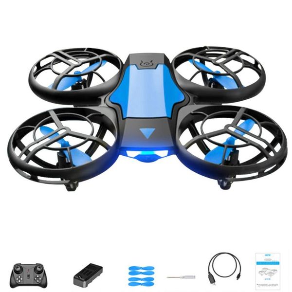 

drones v8 2.4g 4ch mini rc drone gesture sensing wifi fpv altitude hold quadcopter toy with high definition camera
