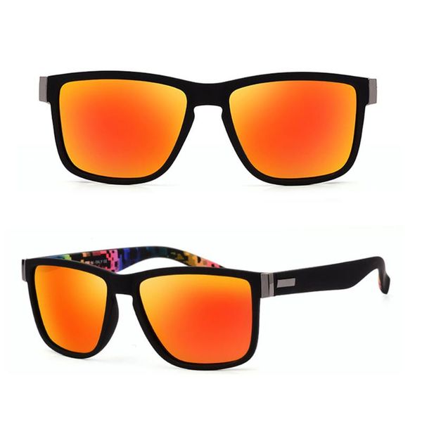 

sunglasses fashion wrap square frame retro decorative polarized women men versatile pattern for adults, White;black