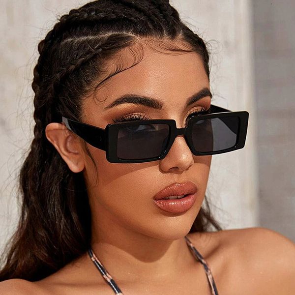 

sun glasses 2021 fashion square glasses women designer luxury men/women cat eye classic vintage uv400 outdoor oculos de sol, White;black