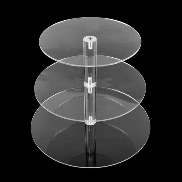 

other event & party supplies brand assemble and disassemble round acrylic 7/6/5/4/3 tier cupcake cake stand for birthday wedding