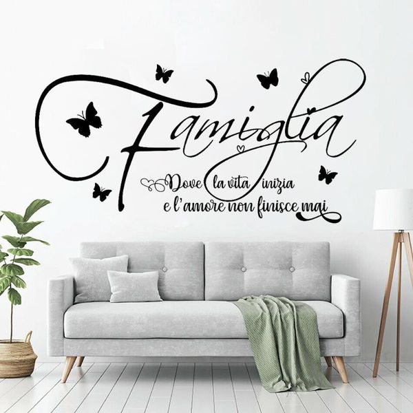 

wall stickers everyone loves family love painter living room decoration