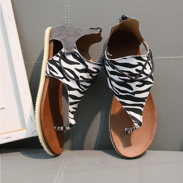 

skin slides designer size big sandal slipper leopard zebra snake party eu35-43 dress luxury beach flops shoes women flip gi rivmn, Black