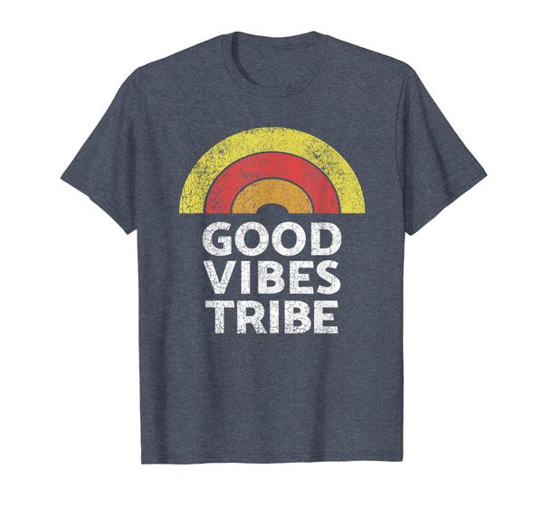 

Good Vibes Tribe Vintage Boho Hippie Cute Sun Rainbow TShirt, Mainly pictures