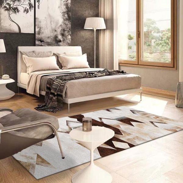 

carpets nordic geometric modern art living room home bedroom bedside blanket area rug large soft study teppich rugs floor
