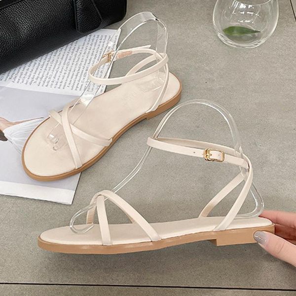 

roman sandals thick heel beaded high heels women summer 2021 fashion fish mouth hollow, Black