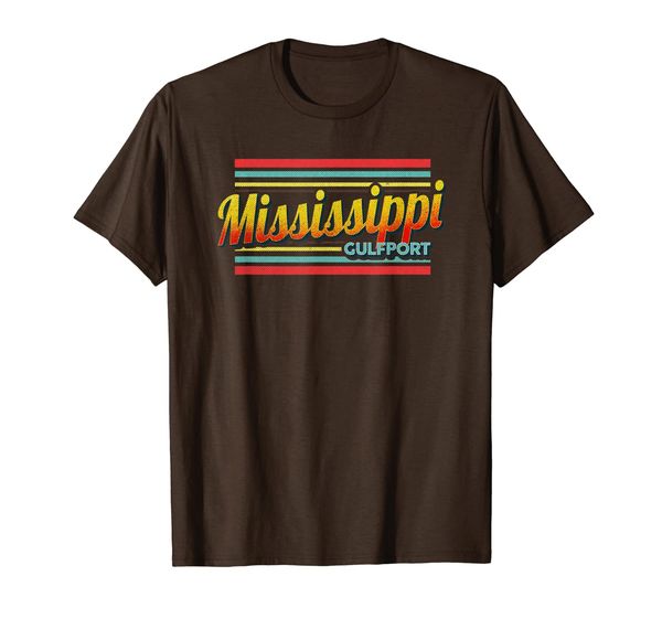 

Gulfport Mississippi Vintage Souvenir Gift 70s 80s Style T-Shirt, Mainly pictures