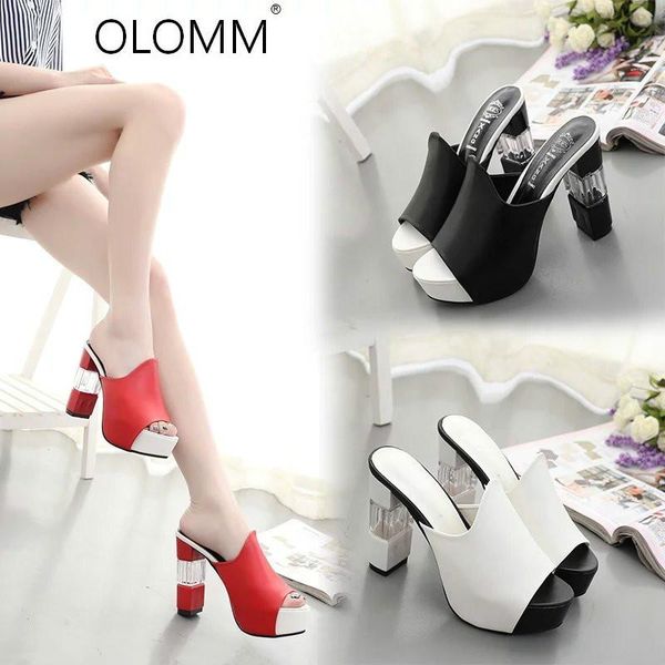 

dress shoes 2021 spring womens thick with sandals large size fashion high heels zapatos de mujer tenis feminino, Black