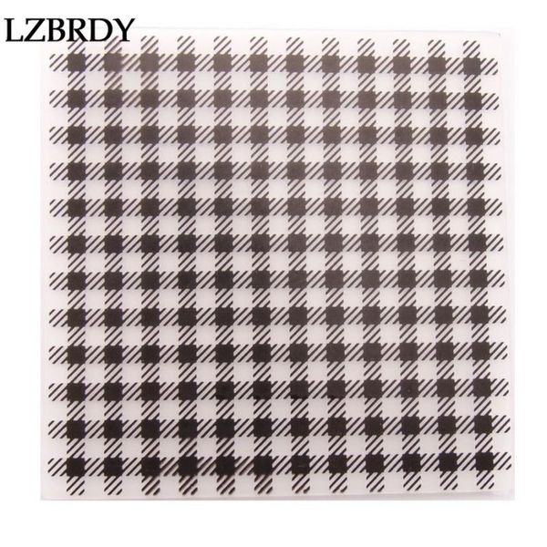 

long straight suqare frame layering plastic embossing folders for card making scrapbooking christmas decors craft tools