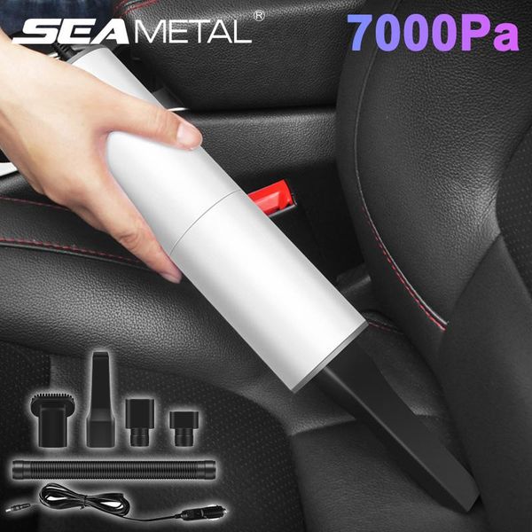 

powerful hand car vacuum cleaner mini size portable for home strong suction 4.5m cord wet/dry vac goods