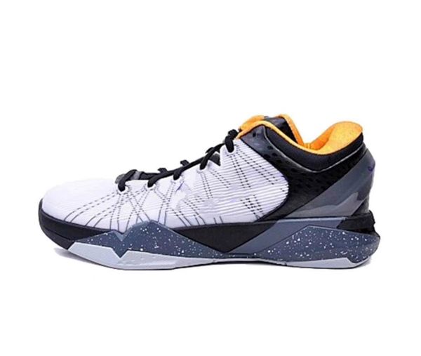 

black mamba vii 7 system opening day white purple basketball shoes men sport shoe with box