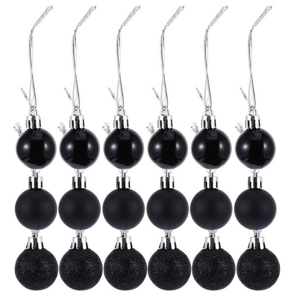 

48pcs hanging pendant adorable stylish ball ornaments decor christmas balls for xmas tree party home decoration