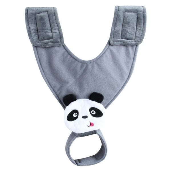 

stroller parts & accessories baby animal pattern feeding bottle holder plush cotton adjustable nursing holders sling for