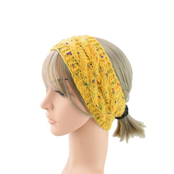 22 tricotado penteado crochet headband malha cabeça inverno cabeça envoltório headwrap orelha aquecedor headwear acessórios de cabelo