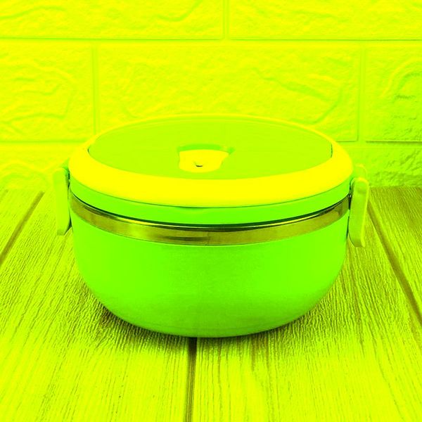 

700ml insulated lunch box stainless steel children students container//////// dinnerware sets
