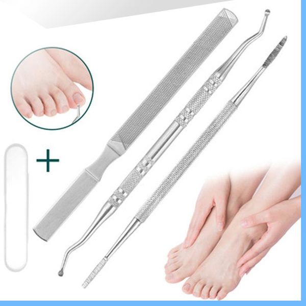 

nail art kits professional 3-piece set of foot care, lifting, manicure and pedicure