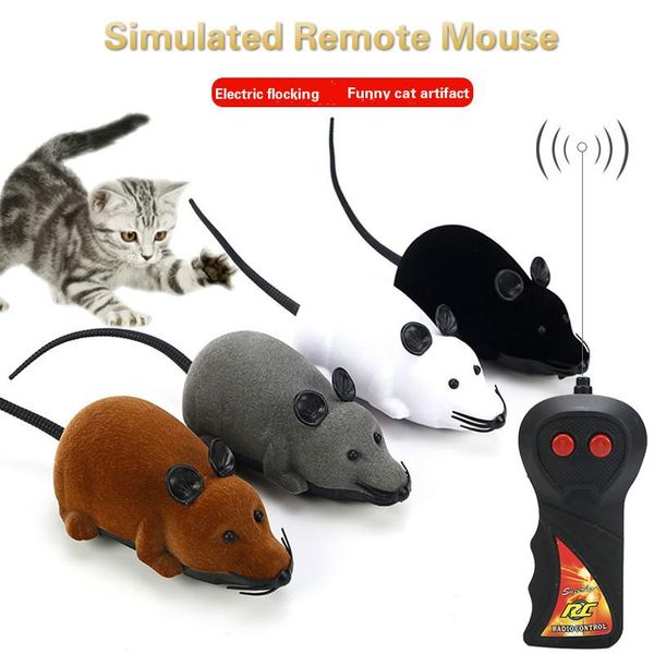 

pet cat toys, toy mice, electric interactive remote control toys