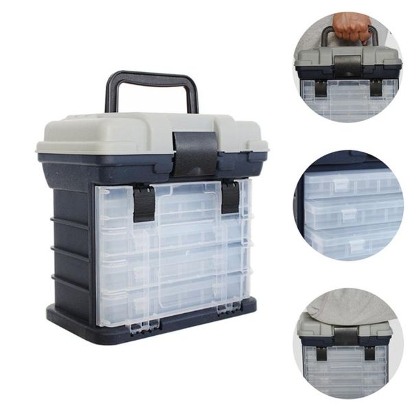 

fishing accessories 1pc premium assembly tool box storage case repairing