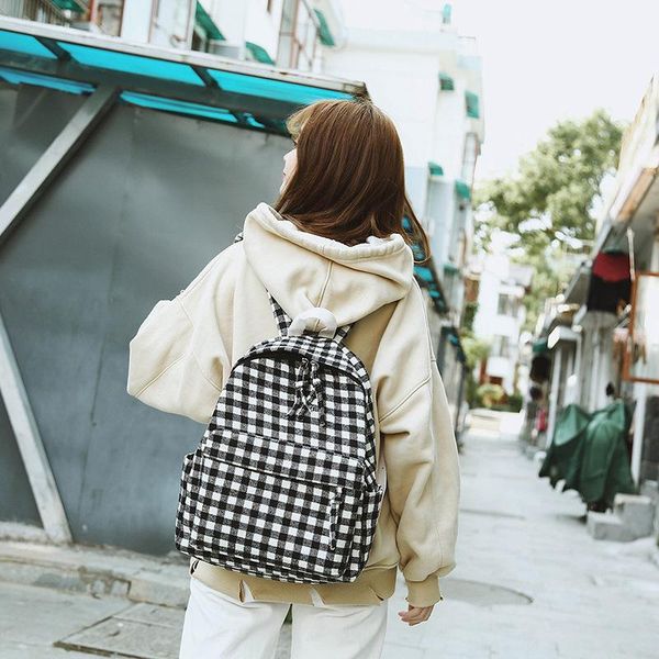 

backpack women school-bag travel small girls mini fashion solid zipper lady