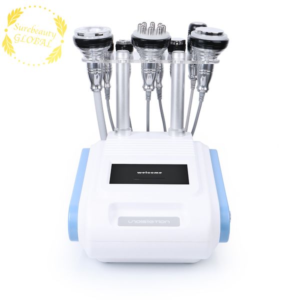 8-1 Cavitação UNOISÇÃO Cavitação RF Vácuo Ultrasonic Radiofrequência Bio Microcurrent Corpo Frio Emagrecimento Fat Remoção Fat Lifting Máquina