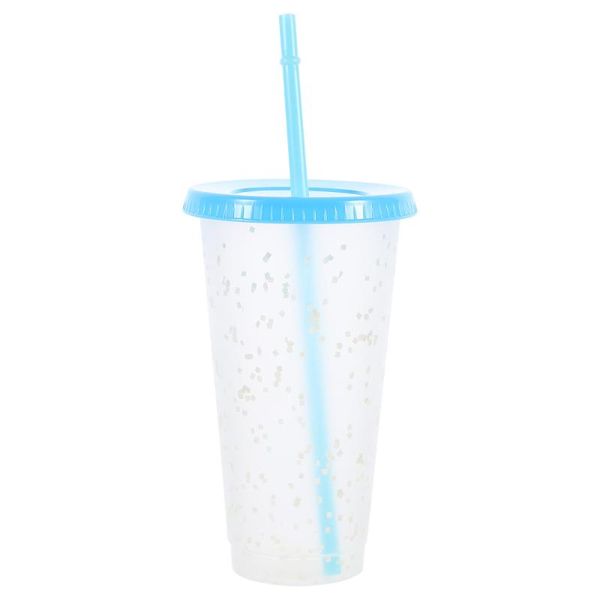 

mugs 1 pc straw cups heat discoloration water drinking sippy