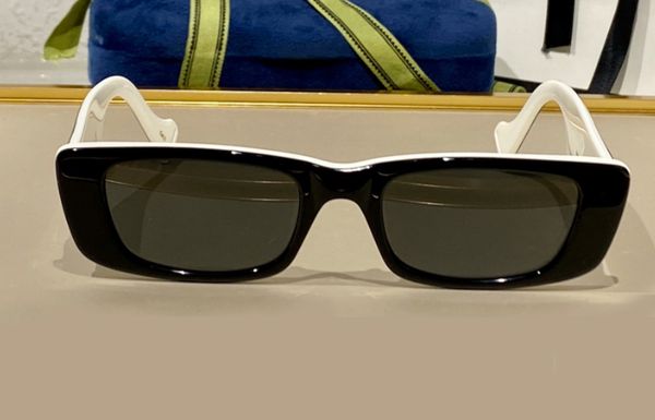 

white black sunglasses 0516 grey shaded gafa de sol fashion sun glasses shades uv400 protection eyewear with box
