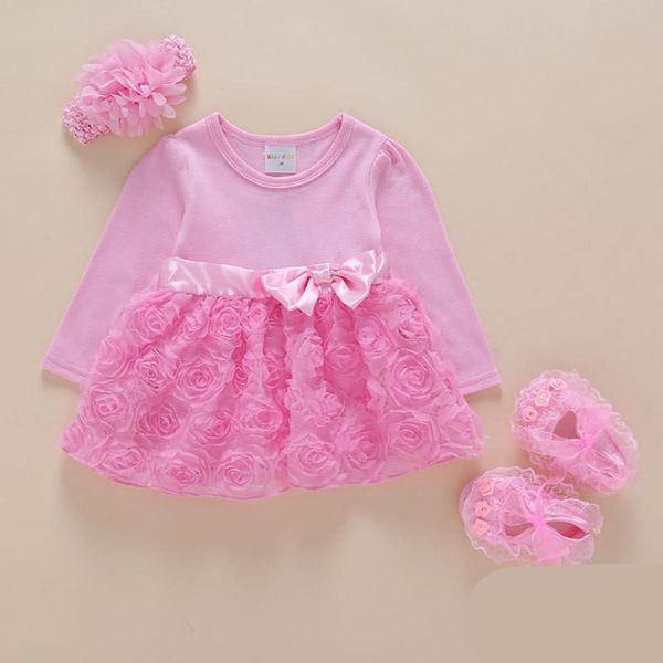 

girl's dresses baby girls clothing 2021 summer outfits long sleeve infant jumpsuit born rompers for 0-24m kids costume girl clothes, Red;yellow