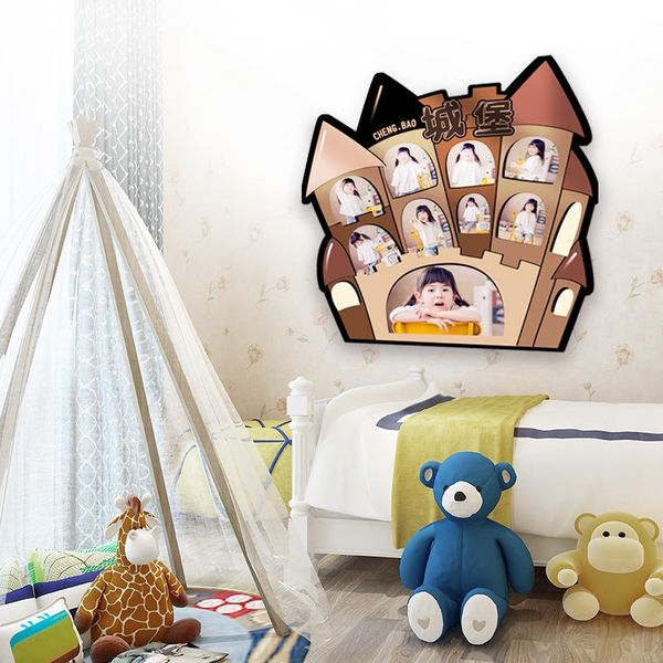

frames modern large po frame wooden creative cute simple children wall porta retratos para foto home decor bn50pf