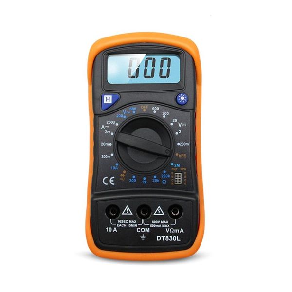 

multimeters digital voltmeter ammeter ohmmeter multimeter volt ac dc tester meter high-precision anti-burn
