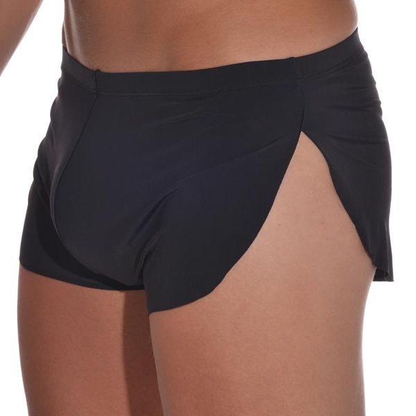 

underpants thin casual male shorts quick dry bodybuilding sport jogging loose short pants comfortable breathable men plus size sportswear, Black;white