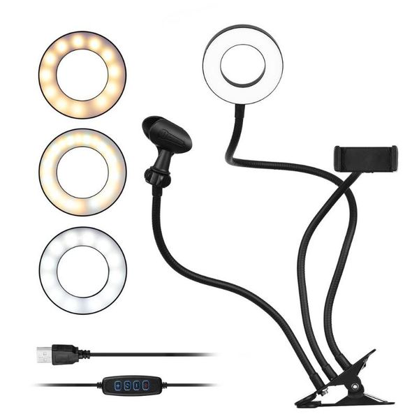

usb ring fill lamp desklive broadcast pography accessories for show flash heads