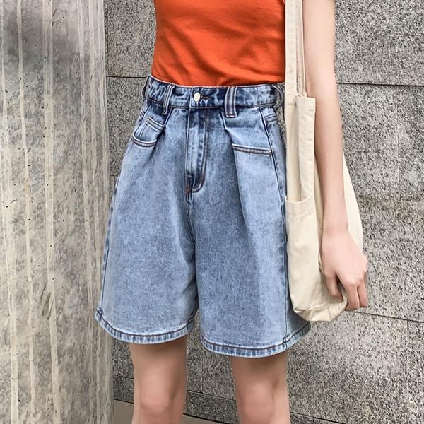 

women's jeans apricot woman high waist denim for women plus size ladies trousers summer shorts feminino, Blue