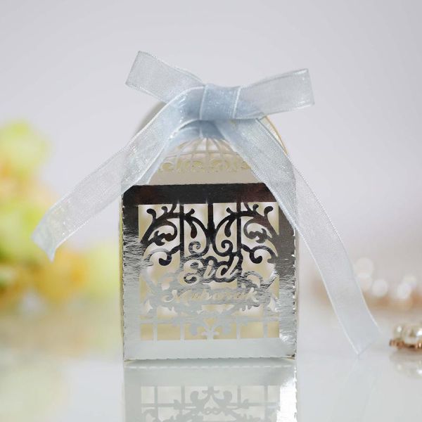

50pcs/set eid mubarak candy box ramadan decoration gift boxes islamic muslim festival happy al-fitr event party supplies wrap