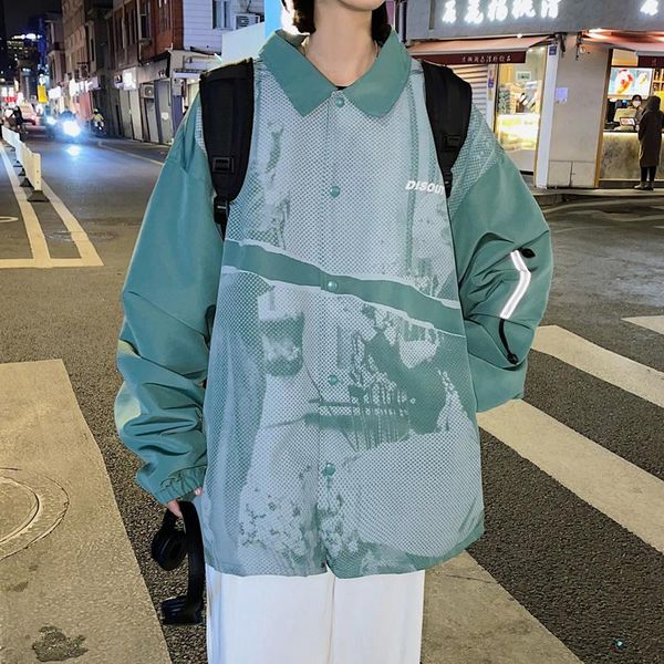 

women's jackets jacket women spring autumn bomber casual loose baseball street hip hop plus size coat 2021 korean, Black;brown