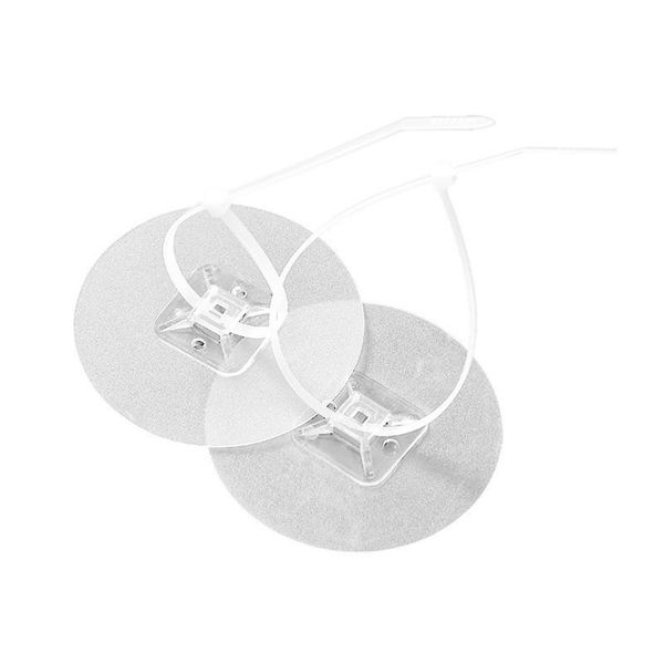 

hooks & rails 2pcs punch-cabinet anti-fall wall fixer non-marking patch with cable tie baby proofing anti tip furniture anchor honest