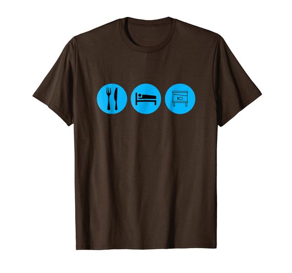 

eat sleep reef aquarium tshirt | saltwater aquarium shirt, White;black