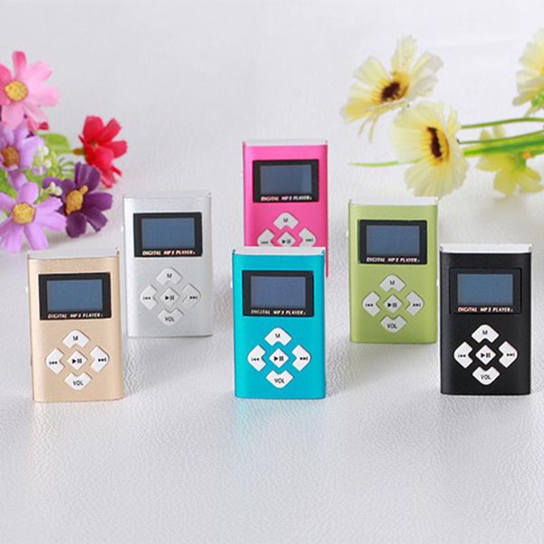 

& mp4 players omeshin lcd screen metal mini clip mp3 player portable sports music support 2/4/8gb micro sd/tf card