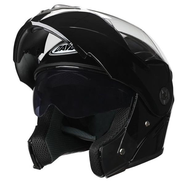 

motorcycle helmets 2021 dayu flip up dot modular dual lens racing helmet motocross safe casco capacete casque cascos para