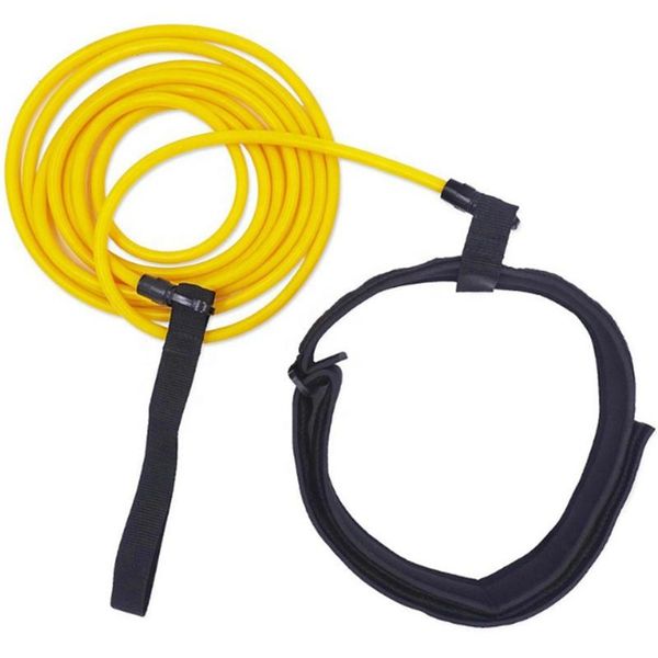 

swimming resistance strength elastic rope training belt suit equipment yoga stripes
