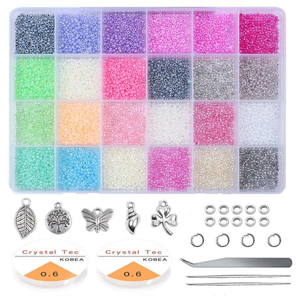 

other 2/3/4mm small charm czech glass seed beads diy bracelet necklace for jewelry making earring