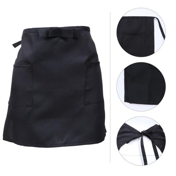 

2pcs waiter half-length apron creative kitchen baking serving aprons