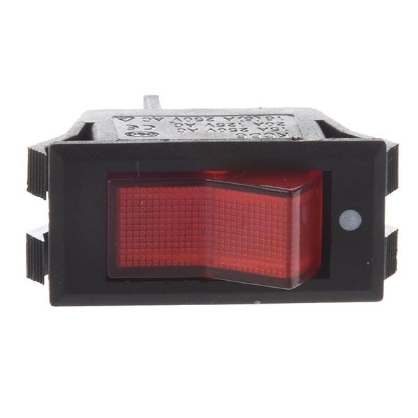 

smart home control 10 pcs x red neon light lamp on/off spst boat rocker switch 15a/250v 20a/125v ac