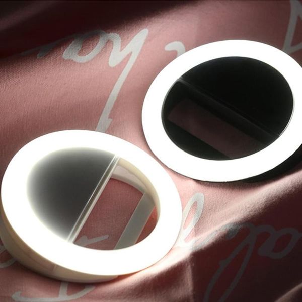 

cell phone mounts & holders mobile fill light rechargeable durable computer led external for women makeup lamp holder