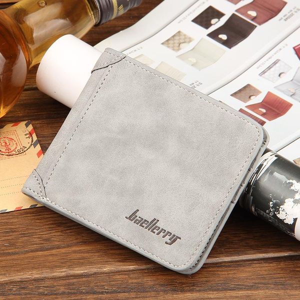 

wallets baellerry vintage for men women fashion slim purse casual short money bags, Red;black