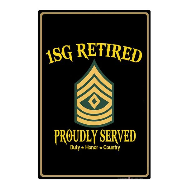 

ranks custom exclusive metal tin signs 20x30 cm