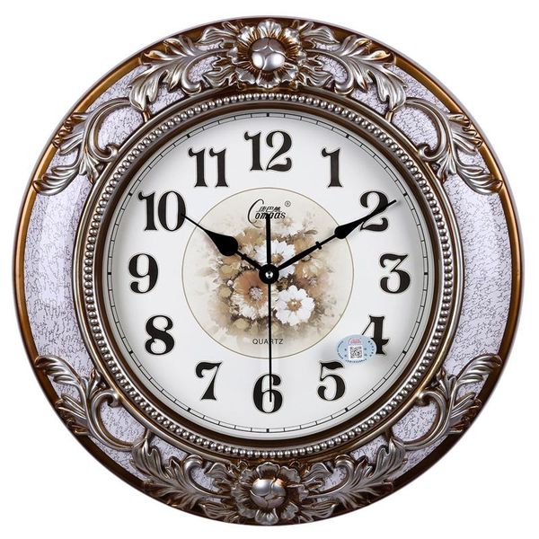 

wall clocks retro big clock nordic living room simple modern mute kitchen reloj cocina home decoration dd55wc