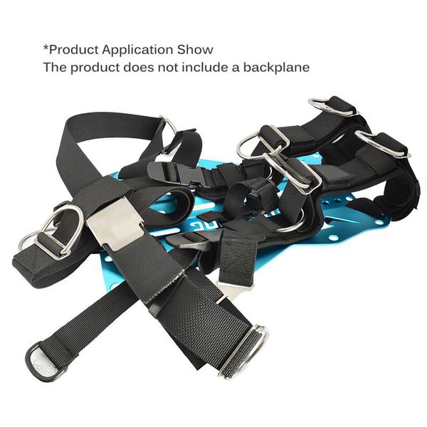 

rafts/inflatable boats high strength technic diving backplate set wing bcd ultralight backplane for scuba harness system hardware backmount