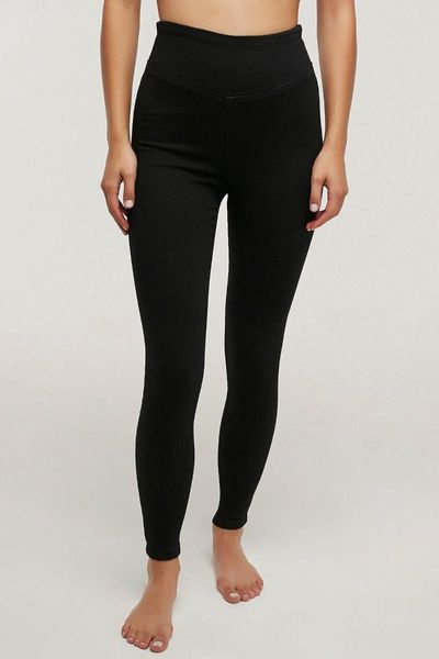 

women's leggings black high waist push up phwyp90n20sk-sh1