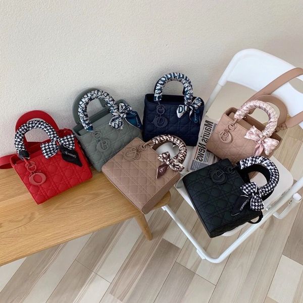 

princess matte frosted handbag luxurys diana women new leather three four compartment bag portable one shoulder messenger0wy7